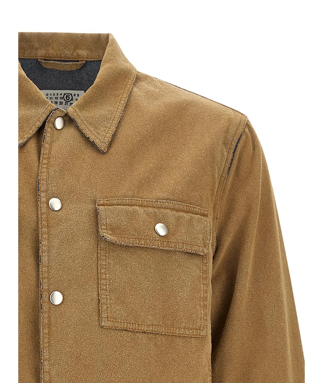 MM6 MAISON MARGIELA Бежевая куртка, фото 3