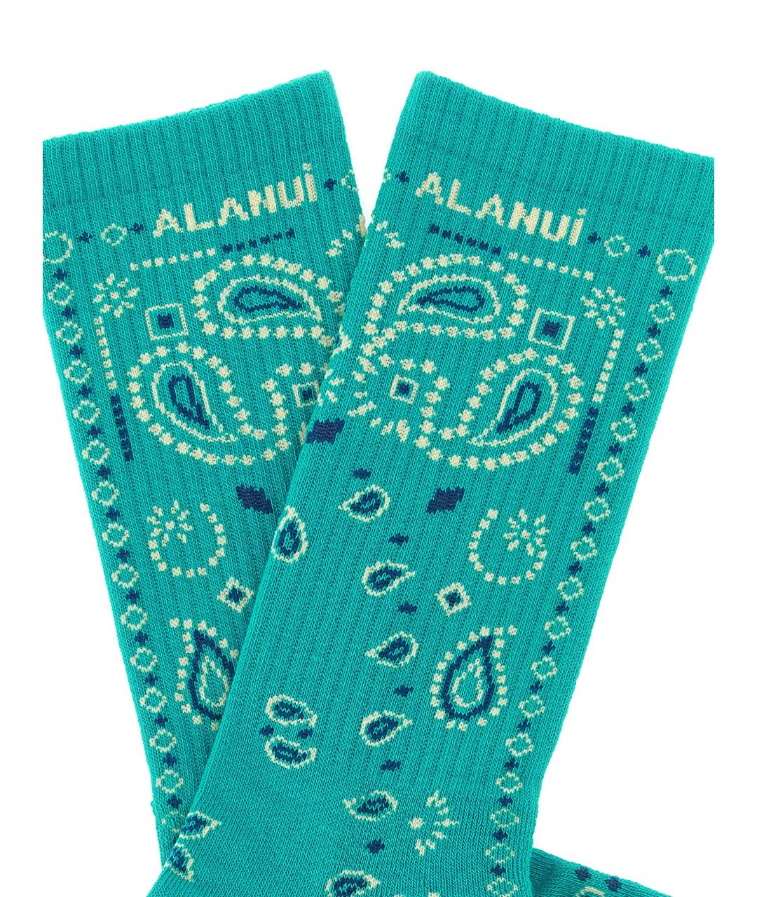 ALANUI Голубые носки, чулки и колготы, фото 3