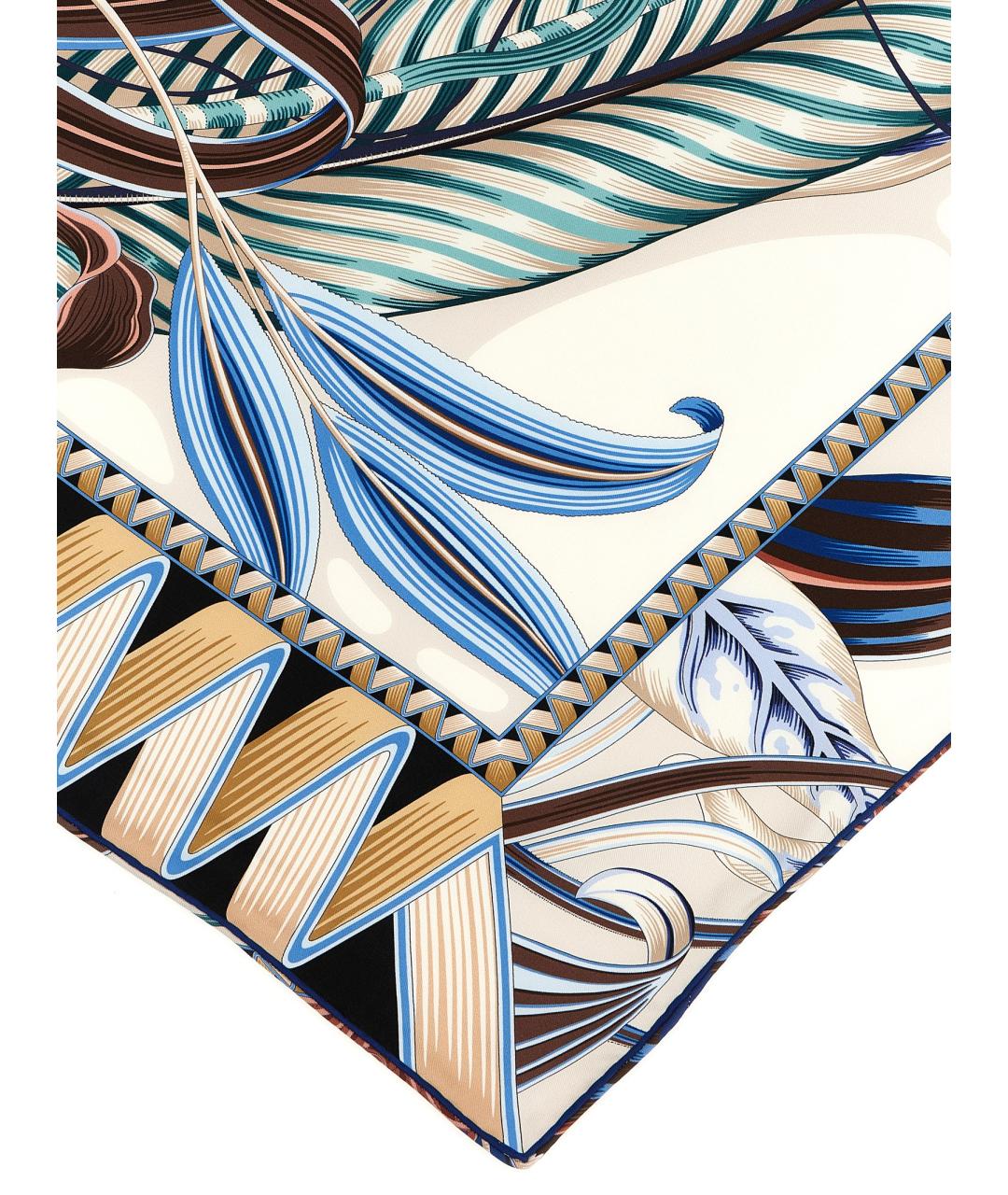 FERRAGAMO Мульти шелковый платок, фото 2