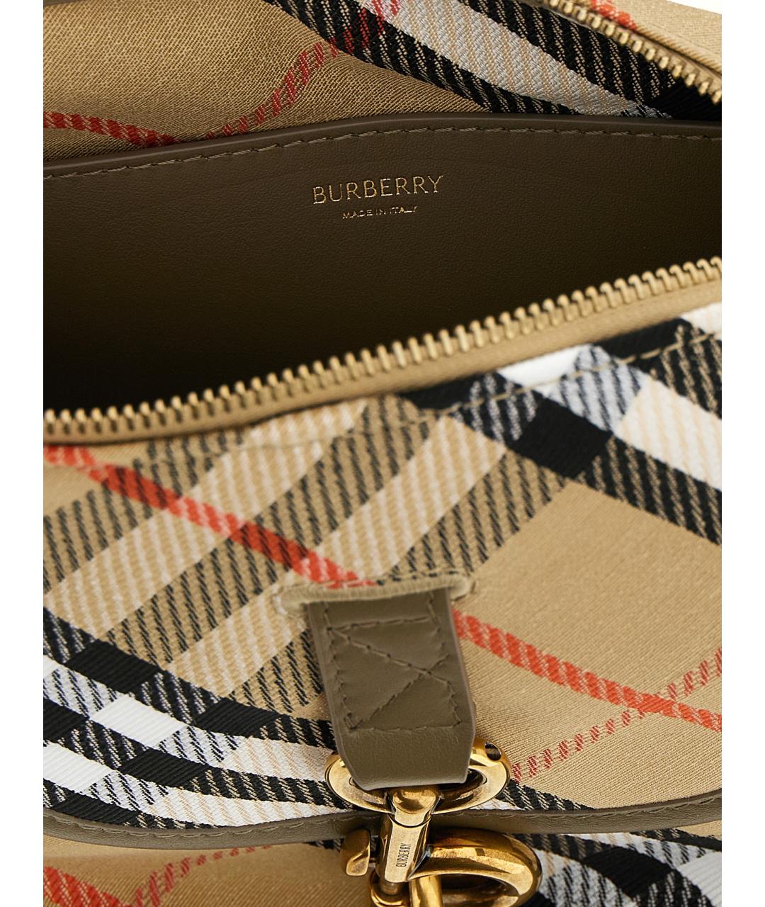 BURBERRY Мульти тканевая сумка через плечо, фото 4