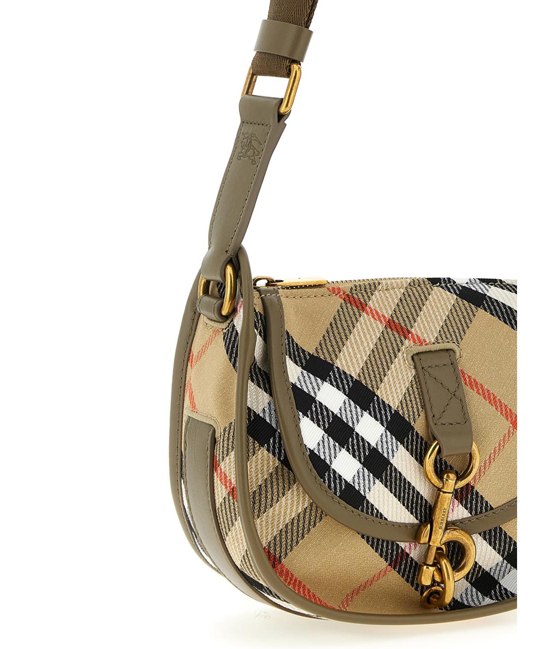 BURBERRY Мульти тканевая сумка через плечо, фото 3