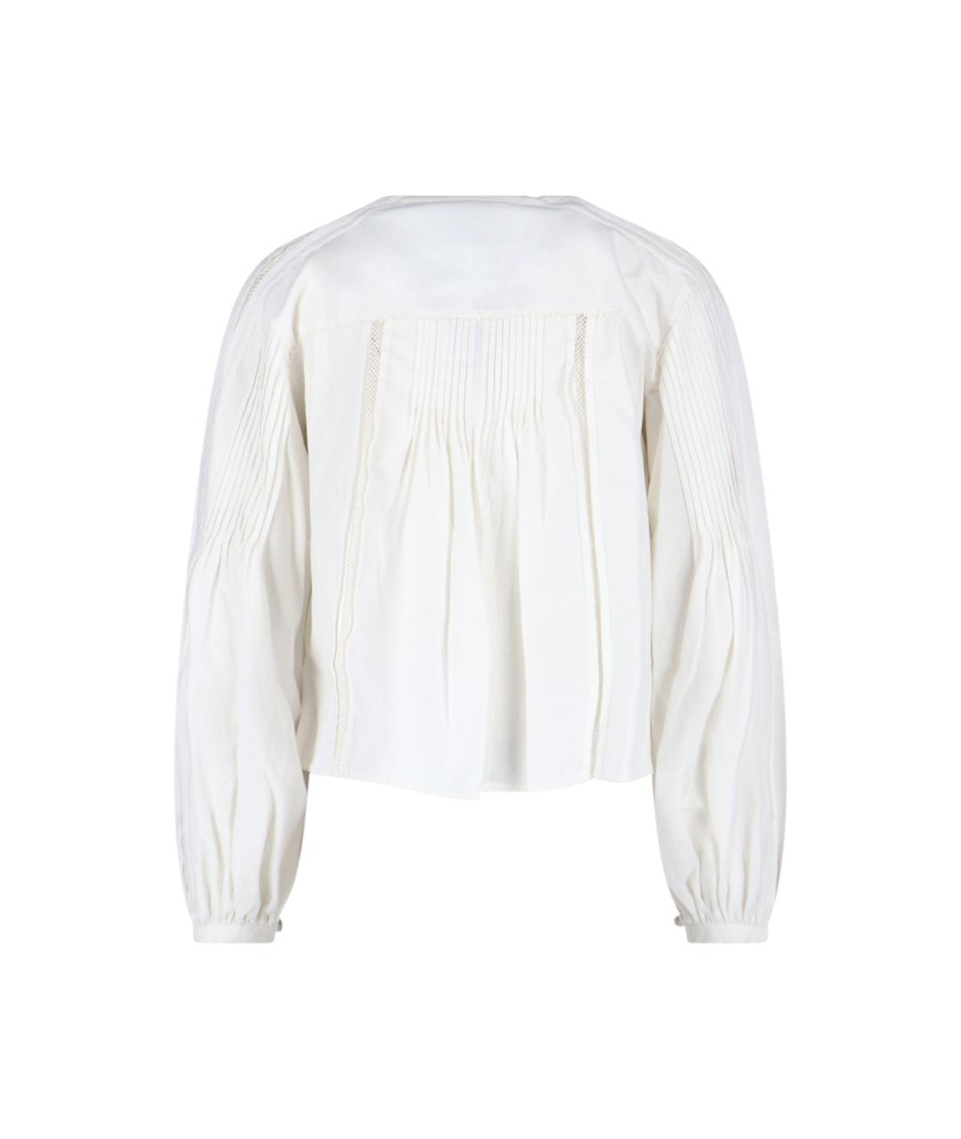 ISABEL MARANT Белая хлопковая рубашка, фото 2