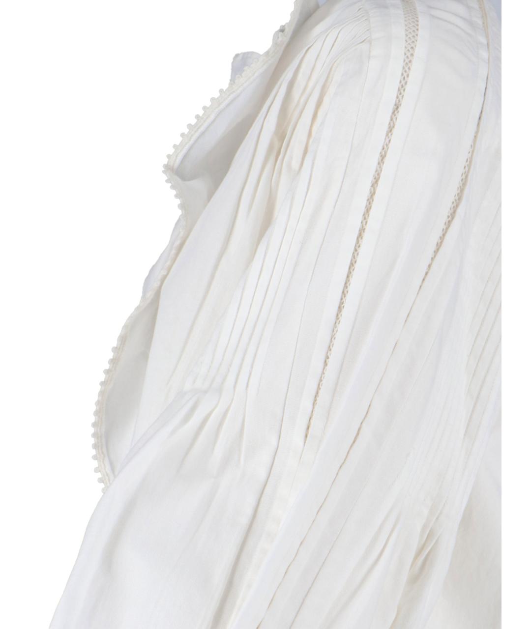 ISABEL MARANT Белая хлопковая рубашка, фото 3