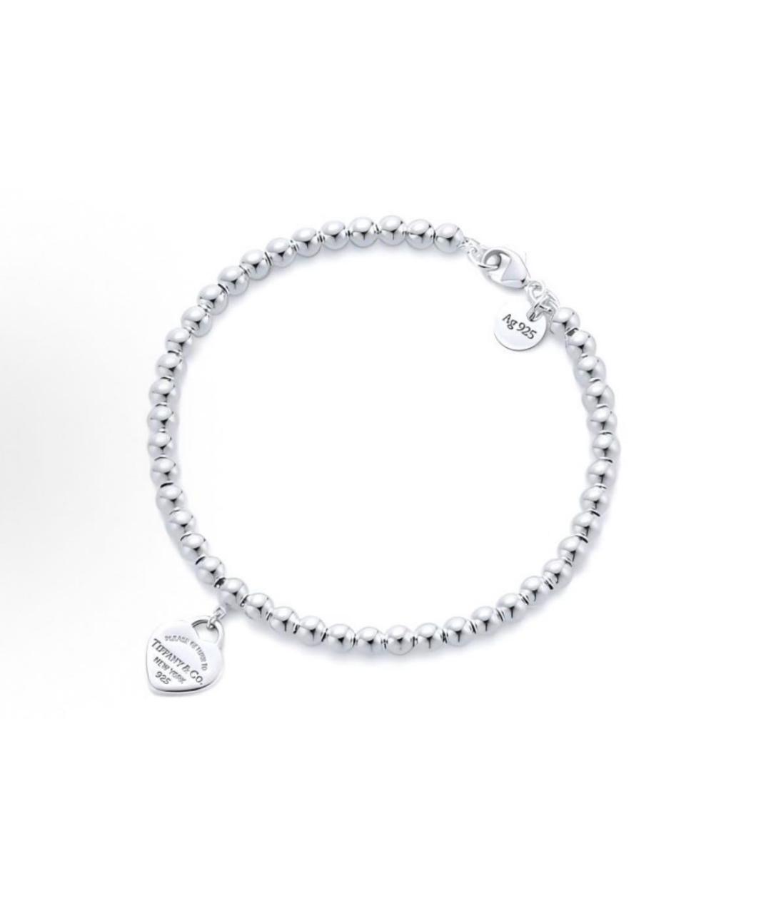 TIFFANY&CO Серебрянный серебряный браслет, фото 3