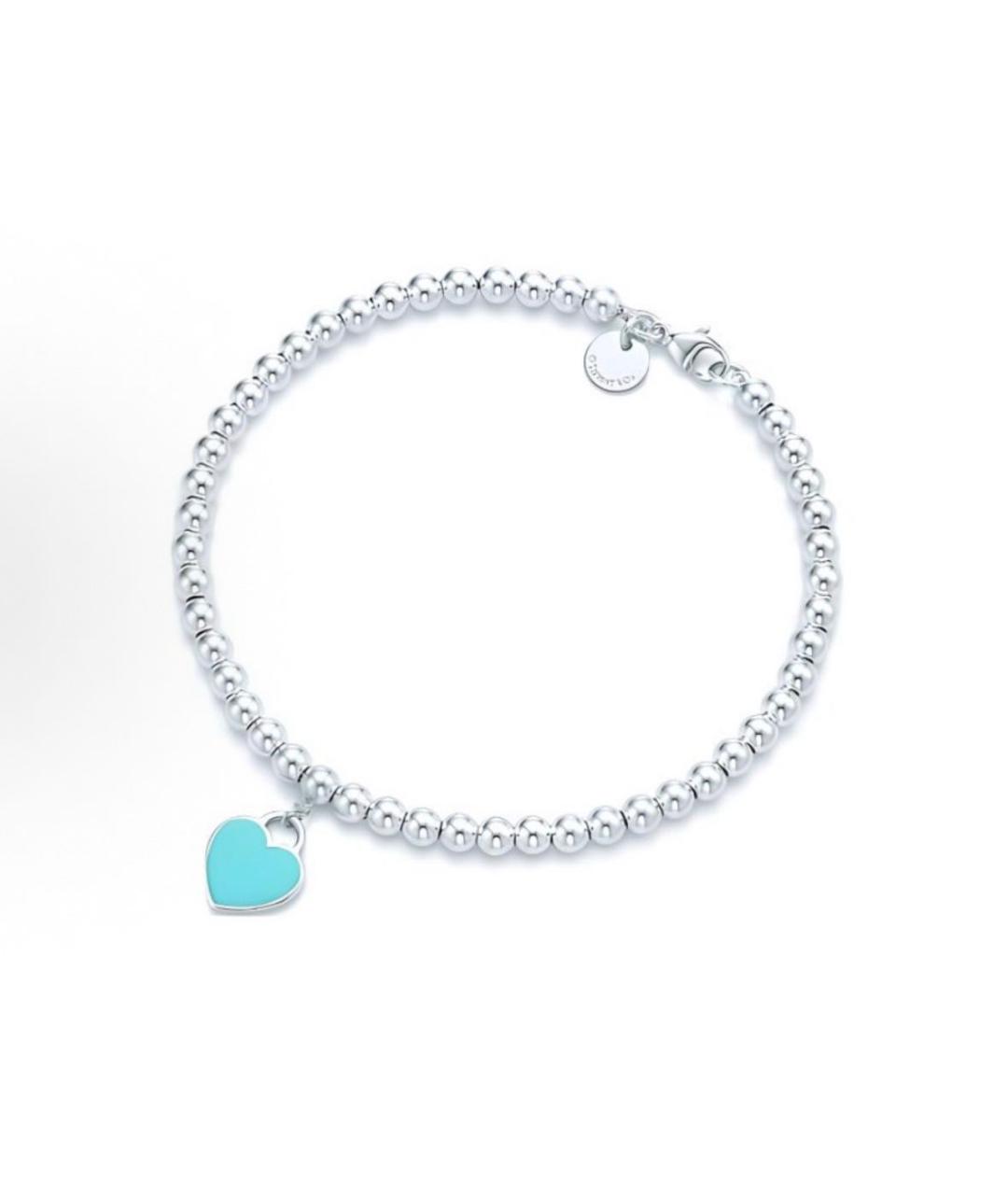 TIFFANY&CO Серебрянный серебряный браслет, фото 5