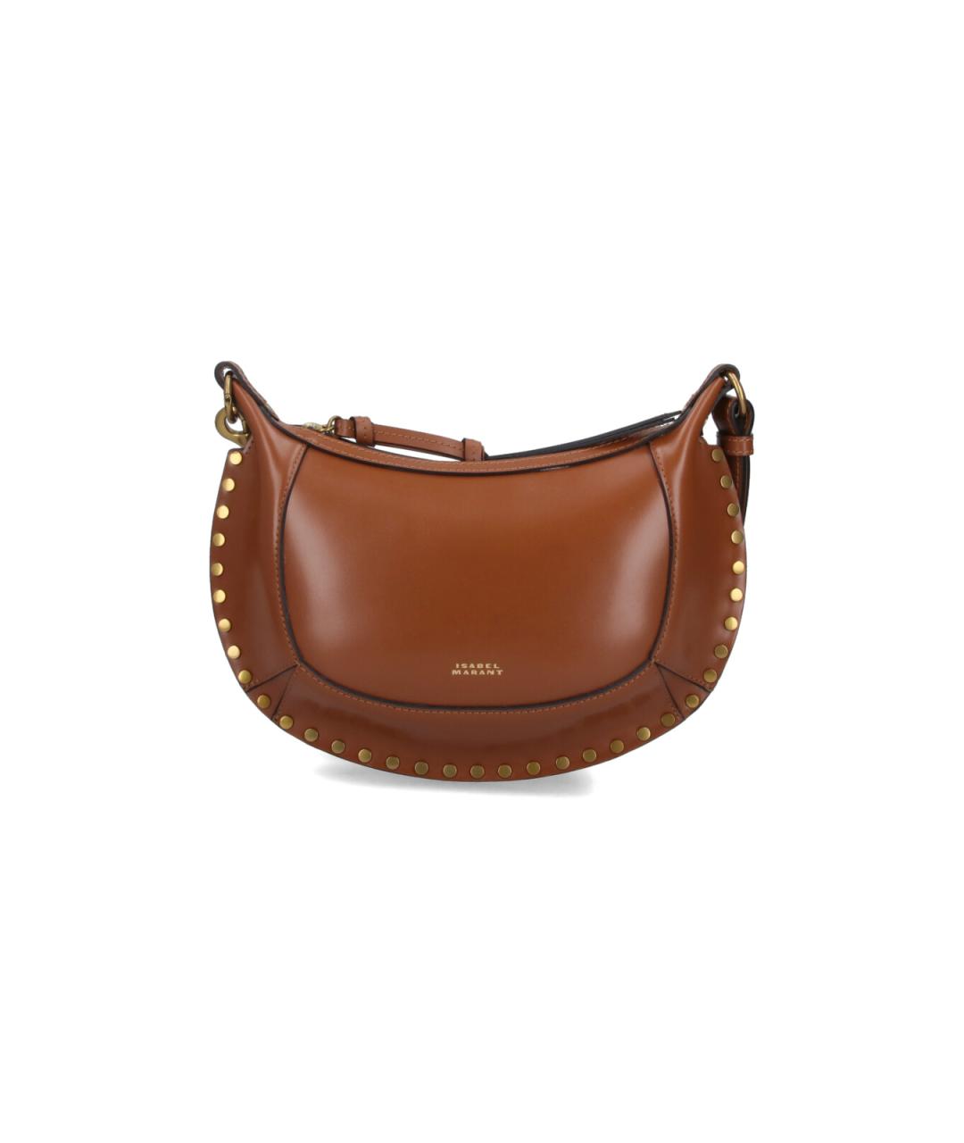 ISABEL MARANT Коричневая кожаная сумка через плечо, фото 1