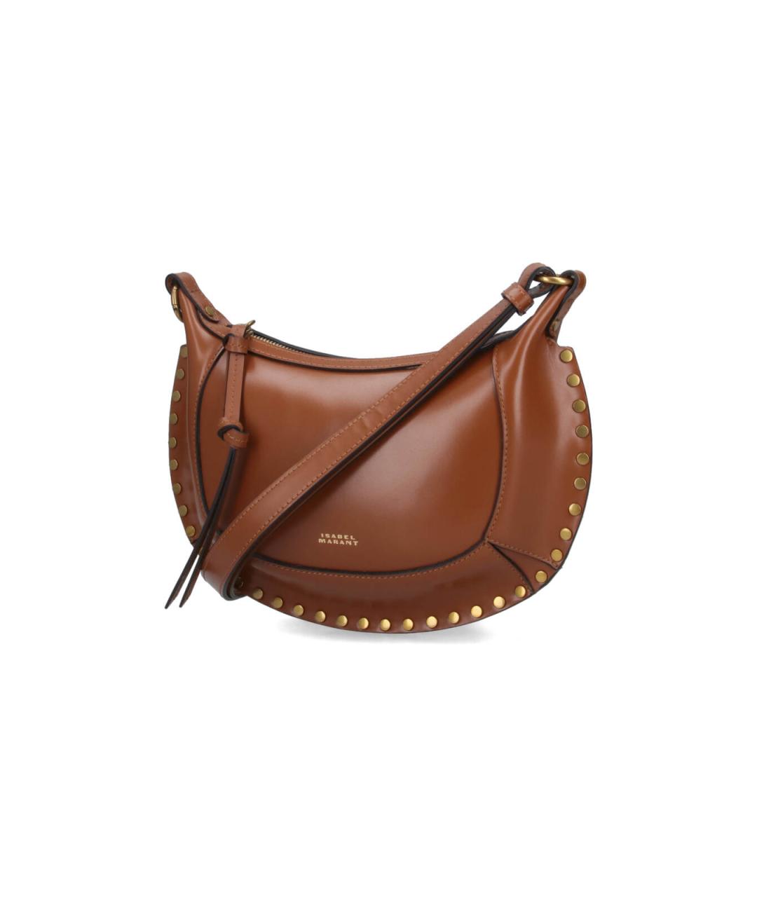 ISABEL MARANT Коричневая кожаная сумка через плечо, фото 2