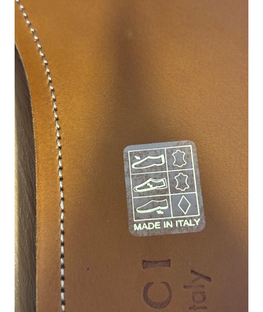 GUCCI Черные кожаные мокасины, фото 7