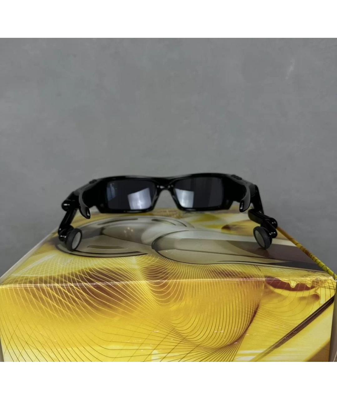 OAKLEY Черные пластиковые солнцезащитные очки, фото 6