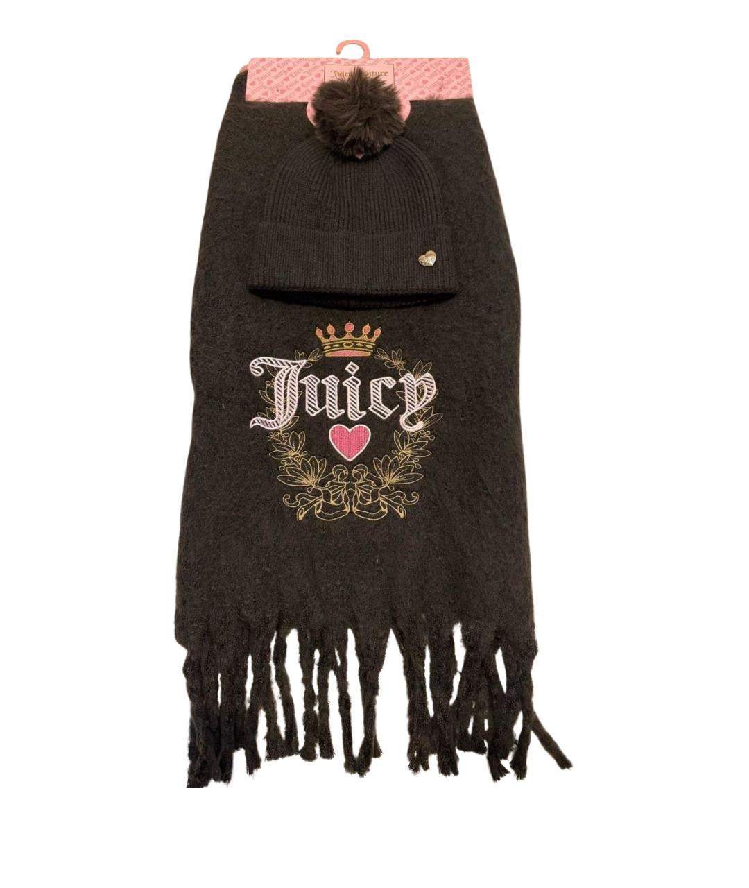 JUICY COUTURE Коричневая шапка, фото 1