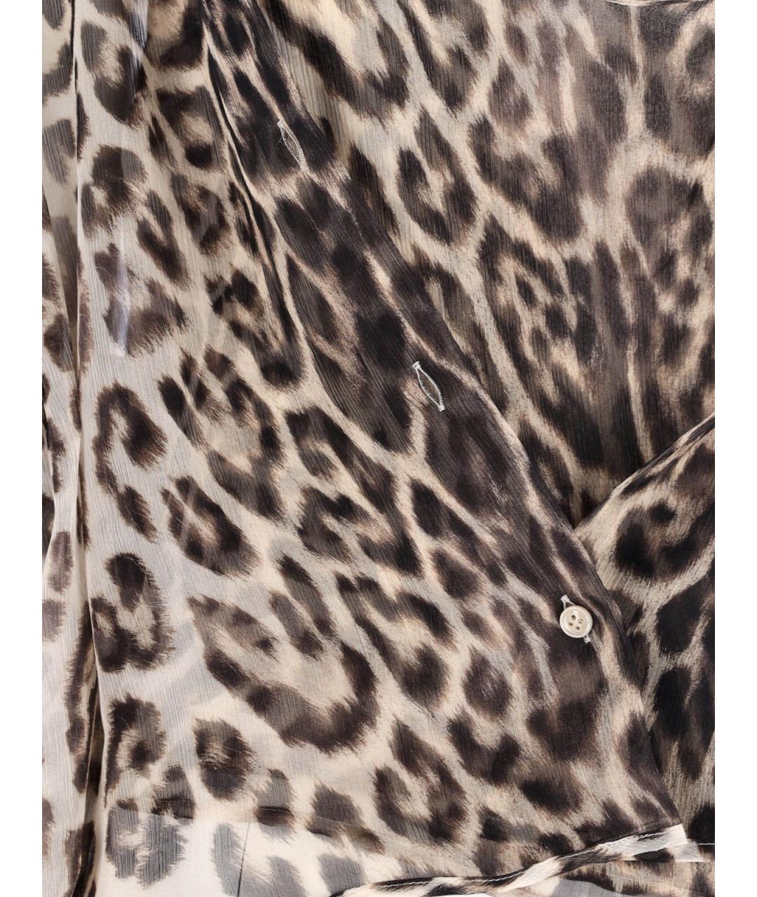 ERMANNO SCERVINO Коричневая рубашка, фото 5