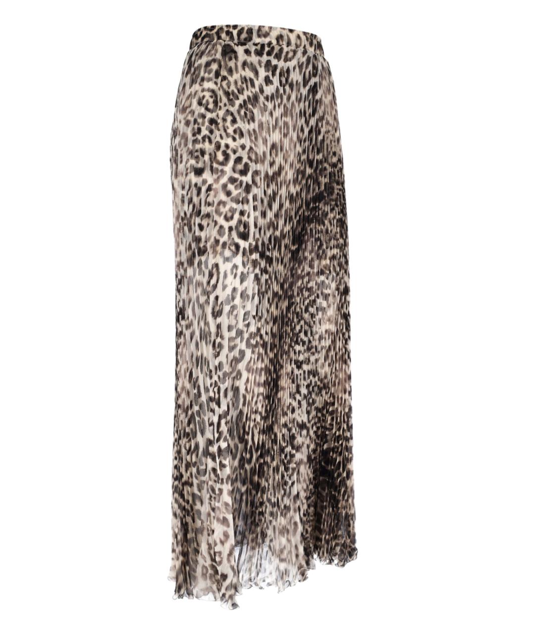 ERMANNO SCERVINO Мульти шелковая юбка миди, фото 3