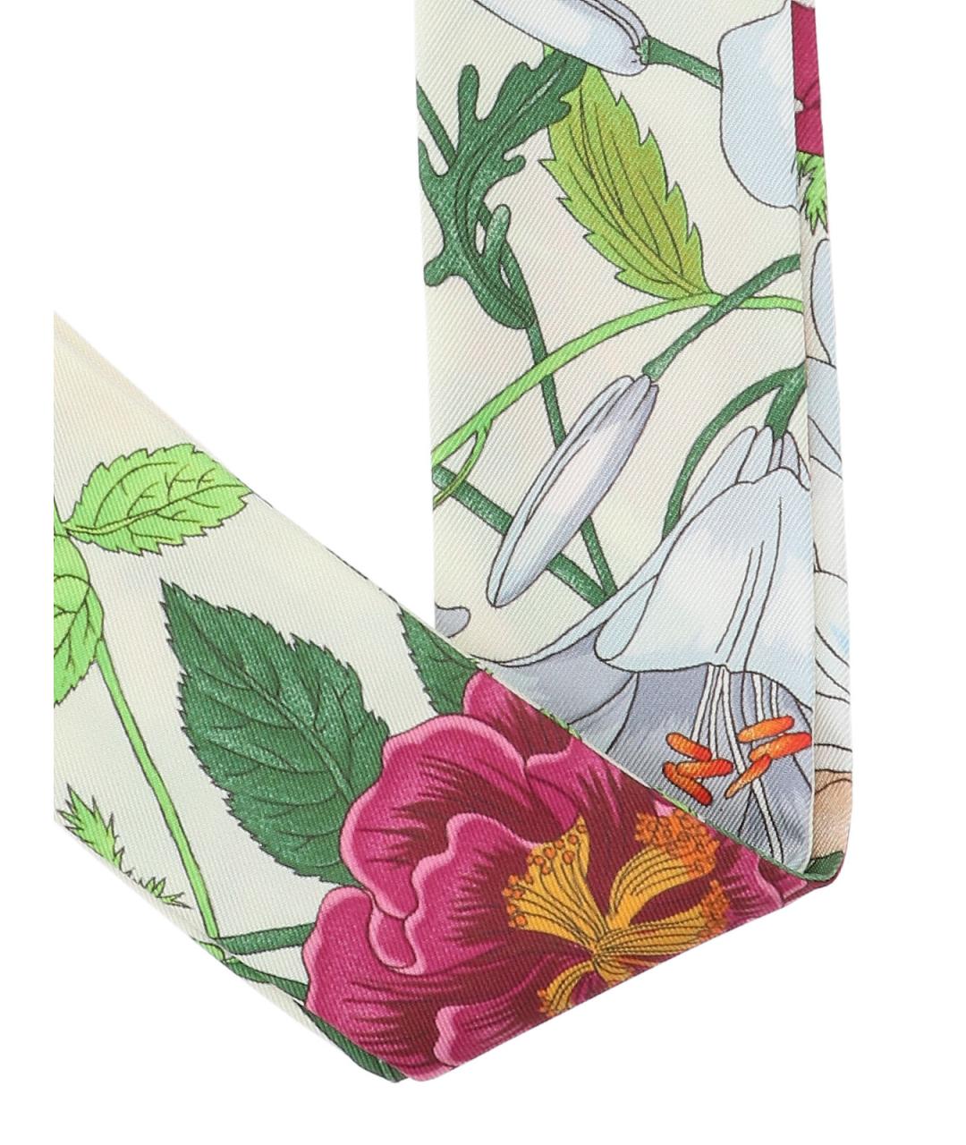 GUCCI Мульти шелковый шарф, фото 2