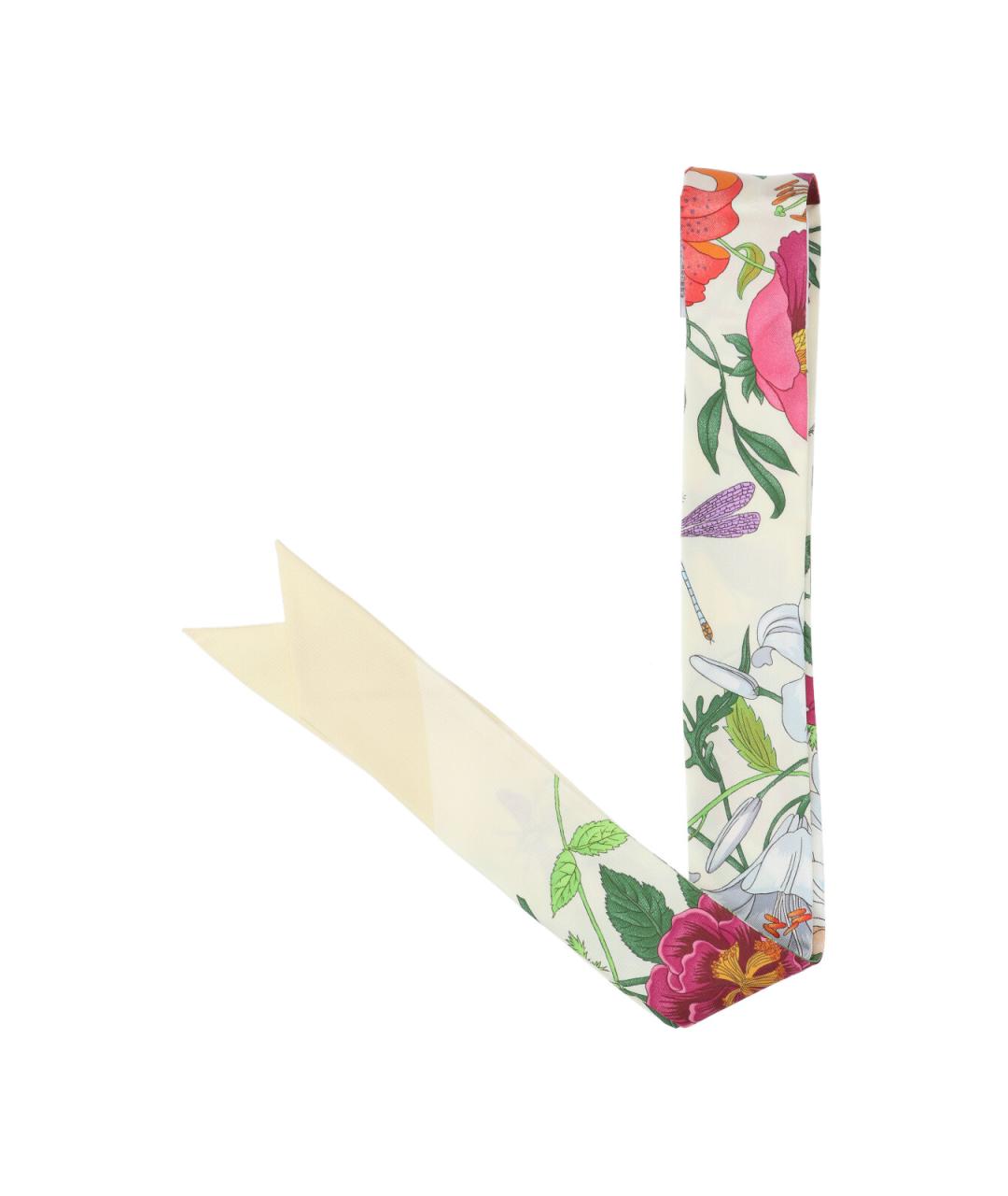 GUCCI Мульти шелковый шарф, фото 1