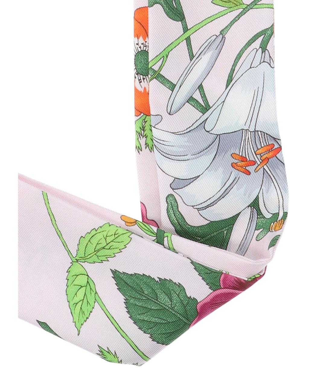 GUCCI Мульти шелковый шарф, фото 2