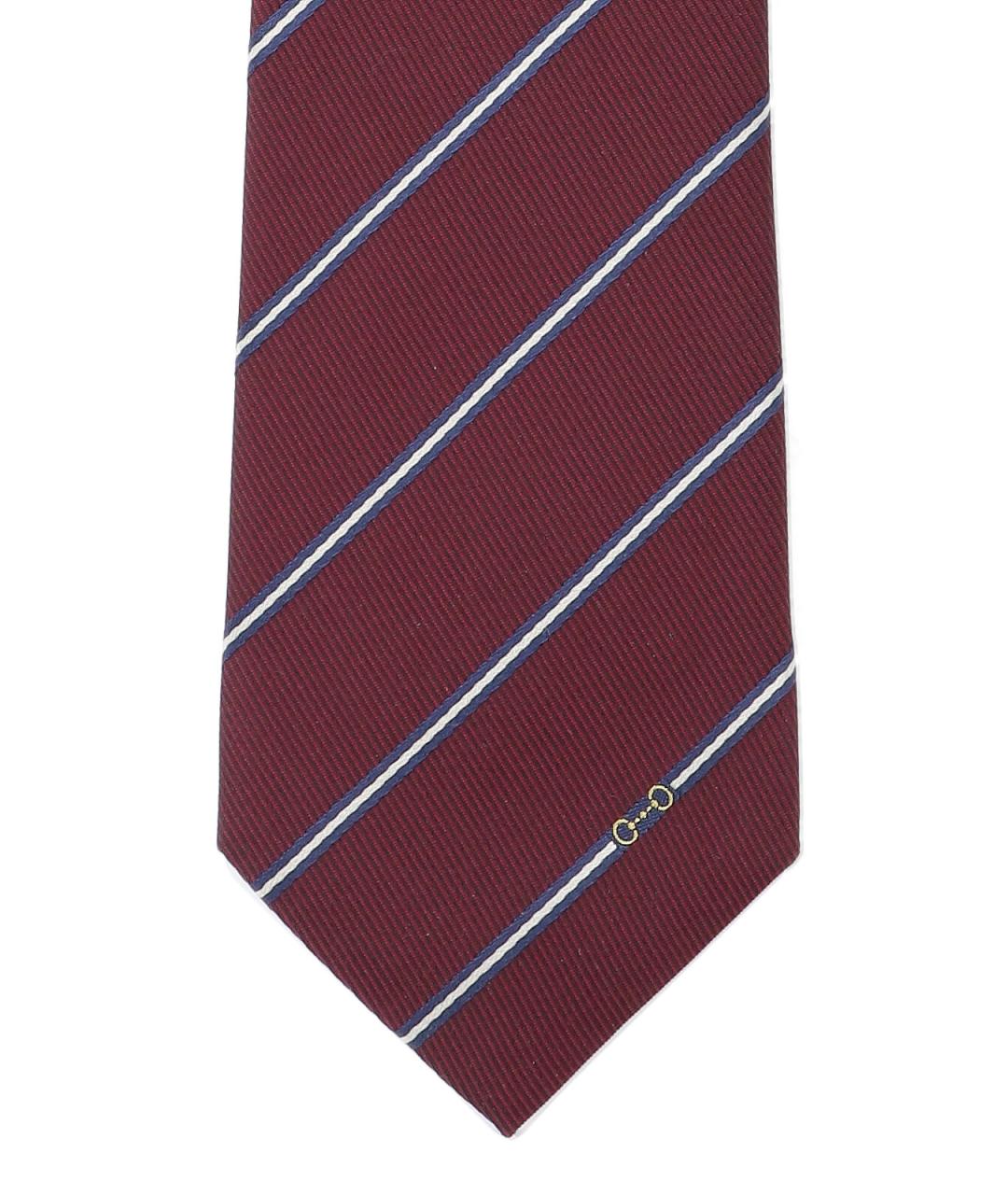 GUCCI Красный шелковый галстук, фото 3