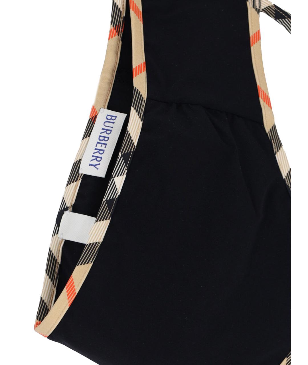 BURBERRY Черный полиамидовый купальник, фото 3