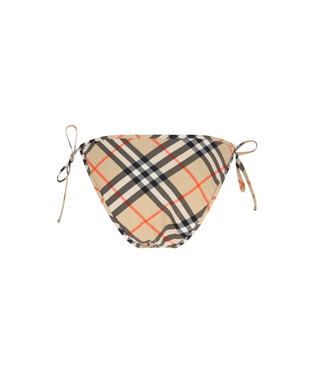 BURBERRY Бежевый полиамидовый купальник, фото 2