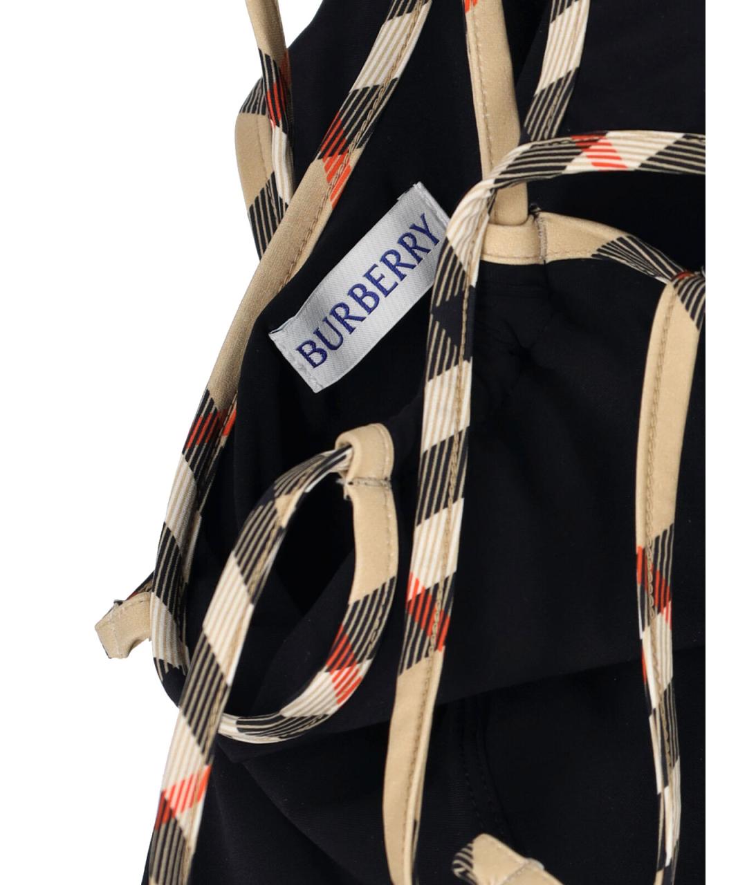 BURBERRY Черный полиамидовый купальник, фото 3