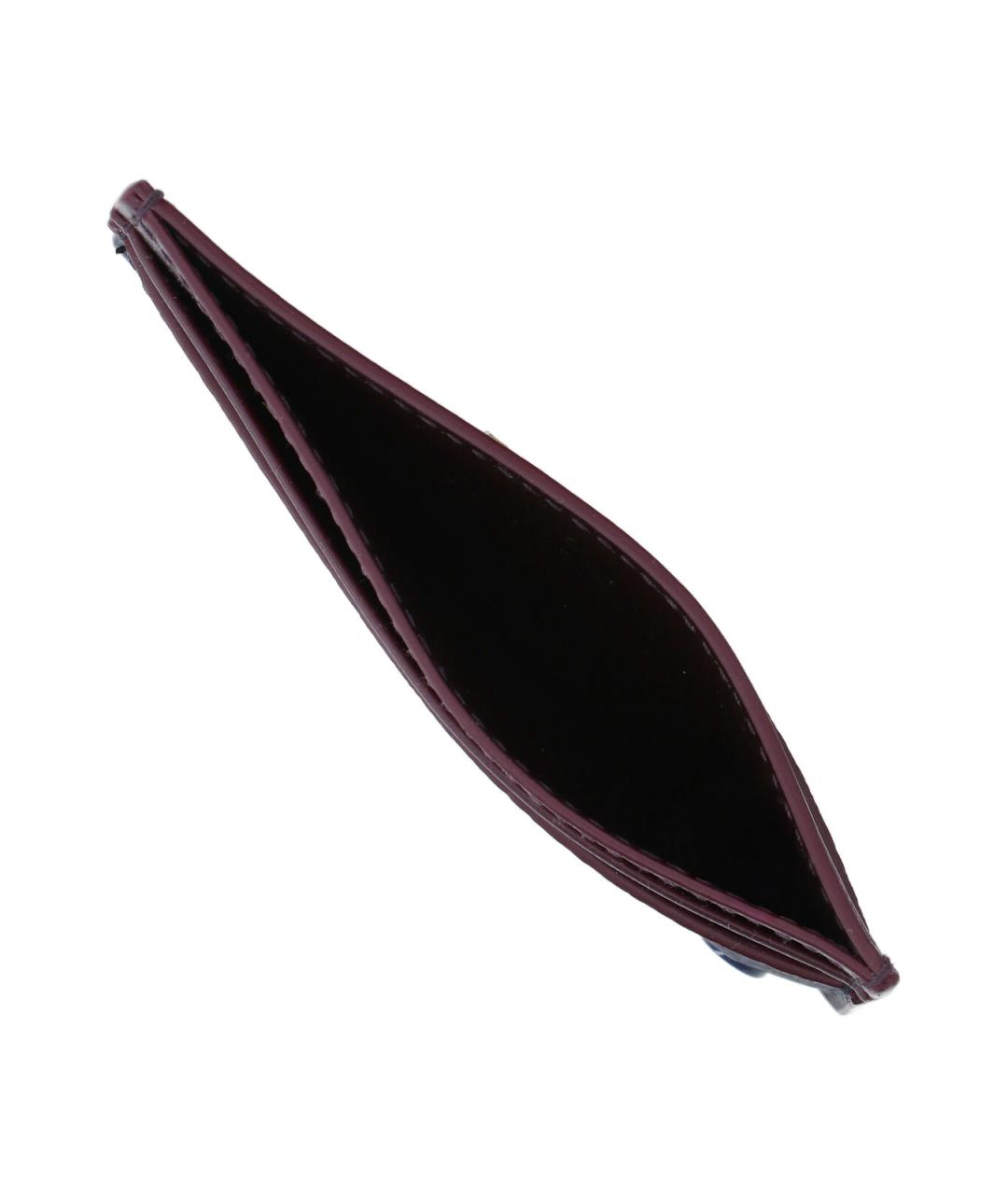 GUCCI Синий кожаный кардхолдер, фото 3