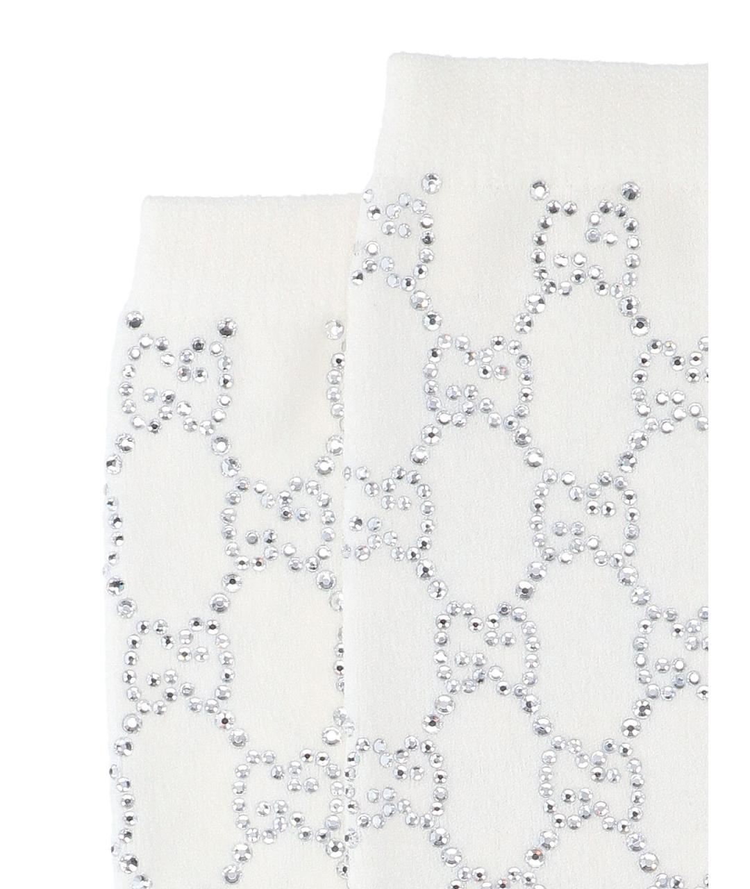 GUCCI Белые носки, чулки и колготы, фото 1