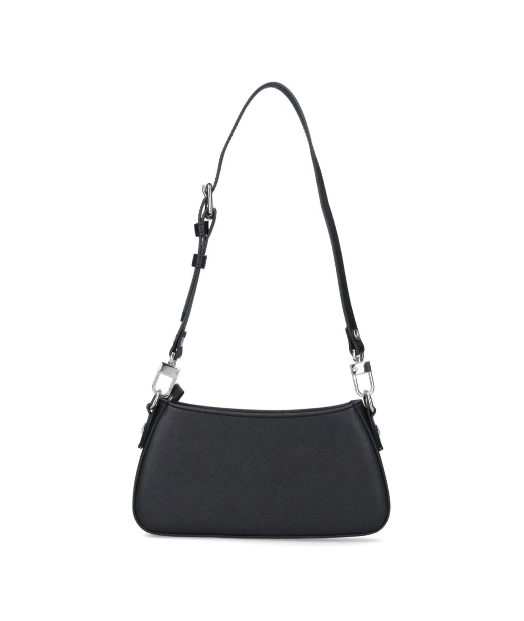 VIVIENNE WESTWOOD Черная сумка через плечо из искусственной кожи, фото 3