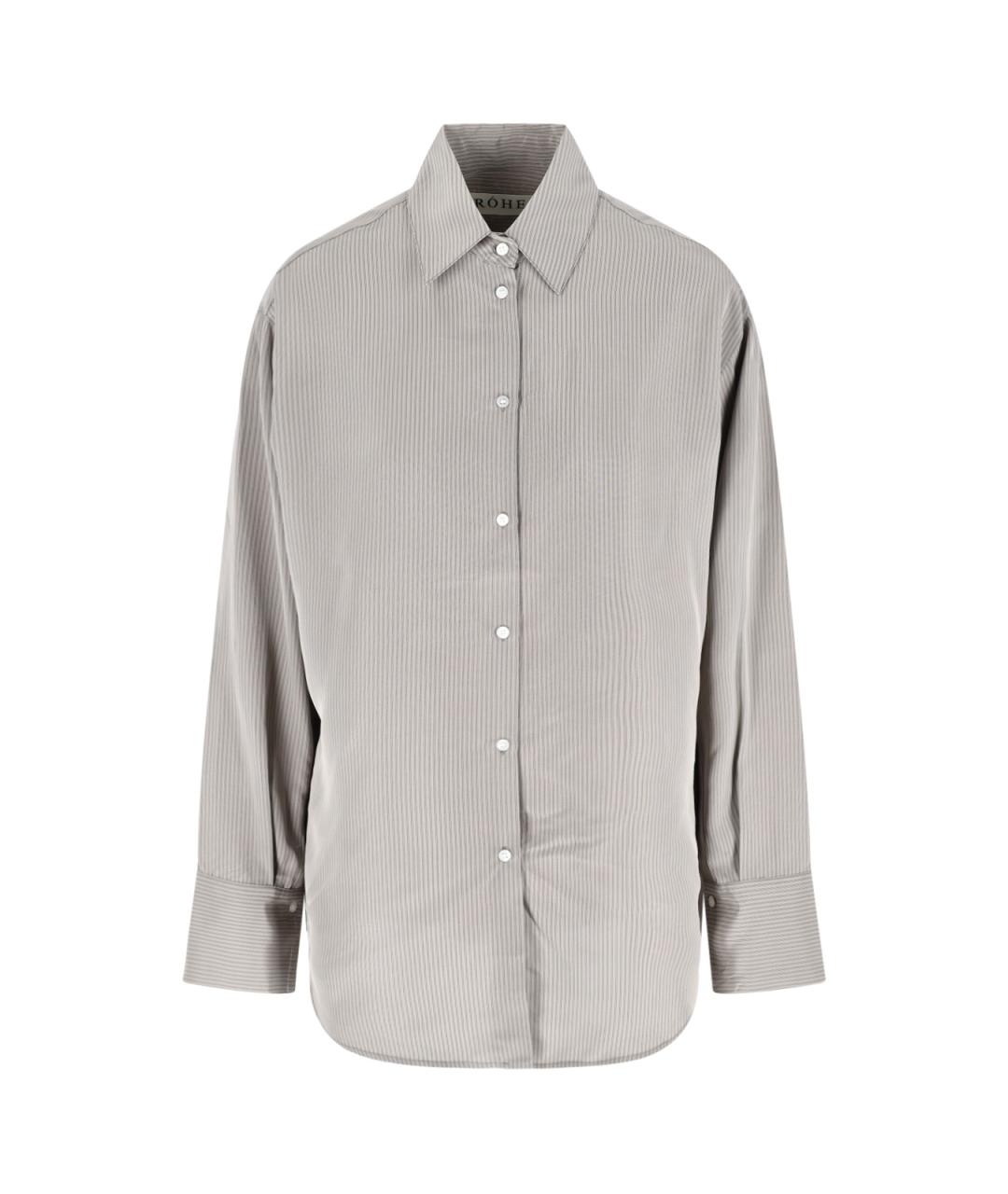 ROHE Серая рубашка, фото 1
