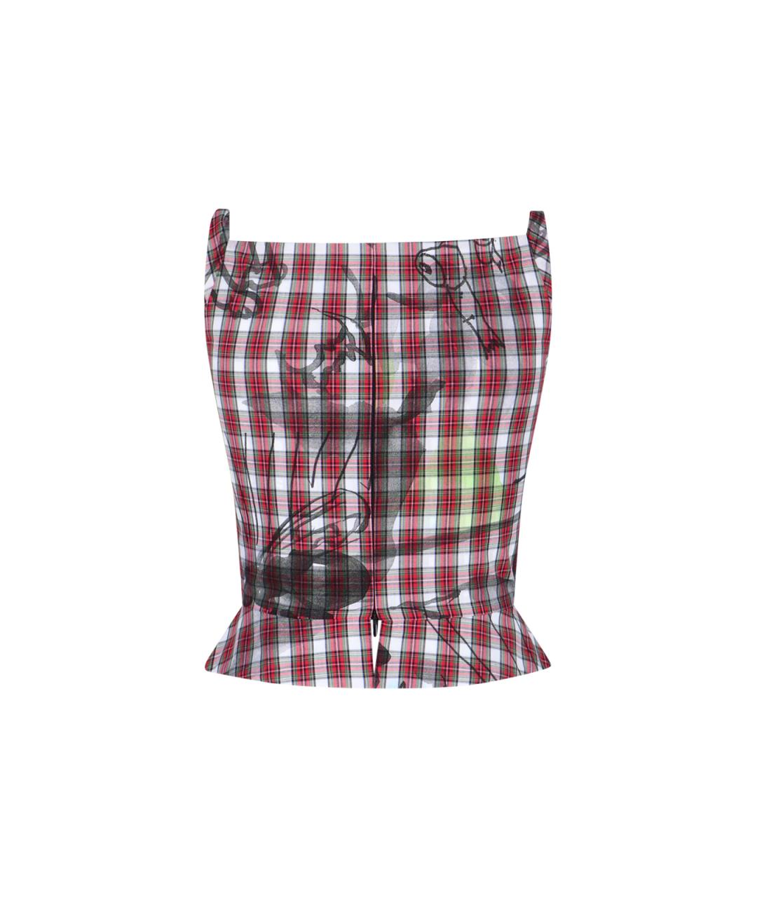 VIVIENNE WESTWOOD Мульти хлопковая майка, фото 2