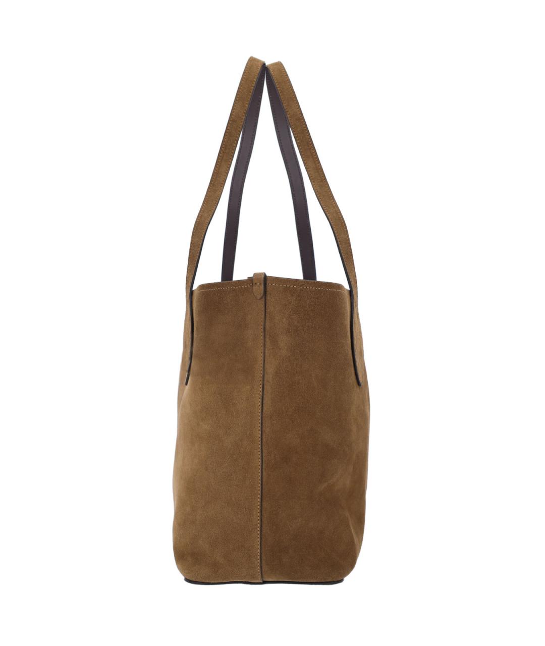 MULBERRY Коричневая кожаная сумка тоут, фото 5