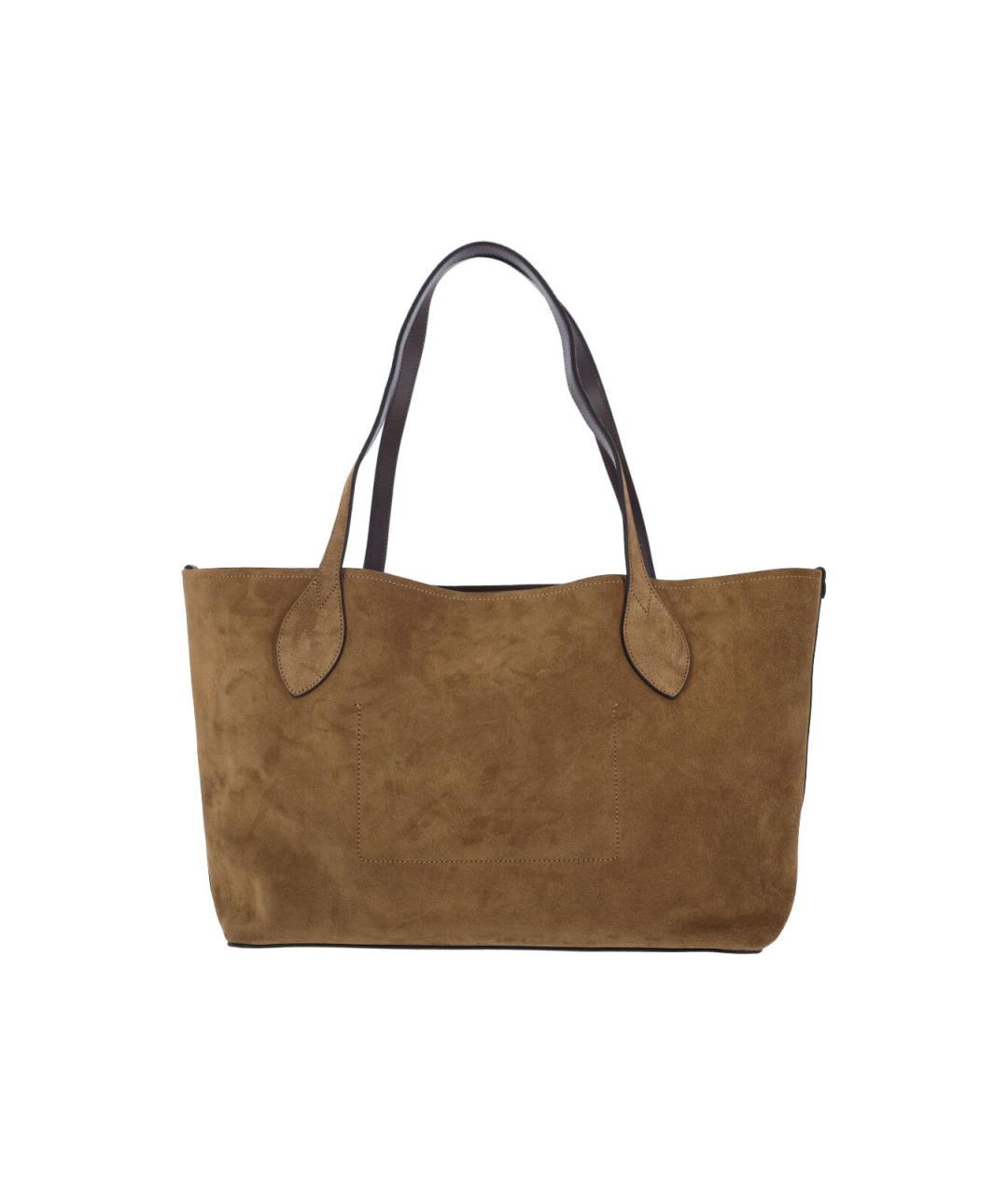 MULBERRY Коричневая кожаная сумка тоут, фото 3