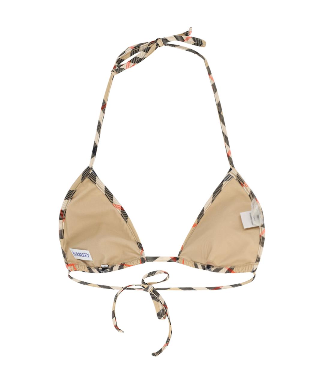 BURBERRY Бежевый полиамидовый купальник, фото 2