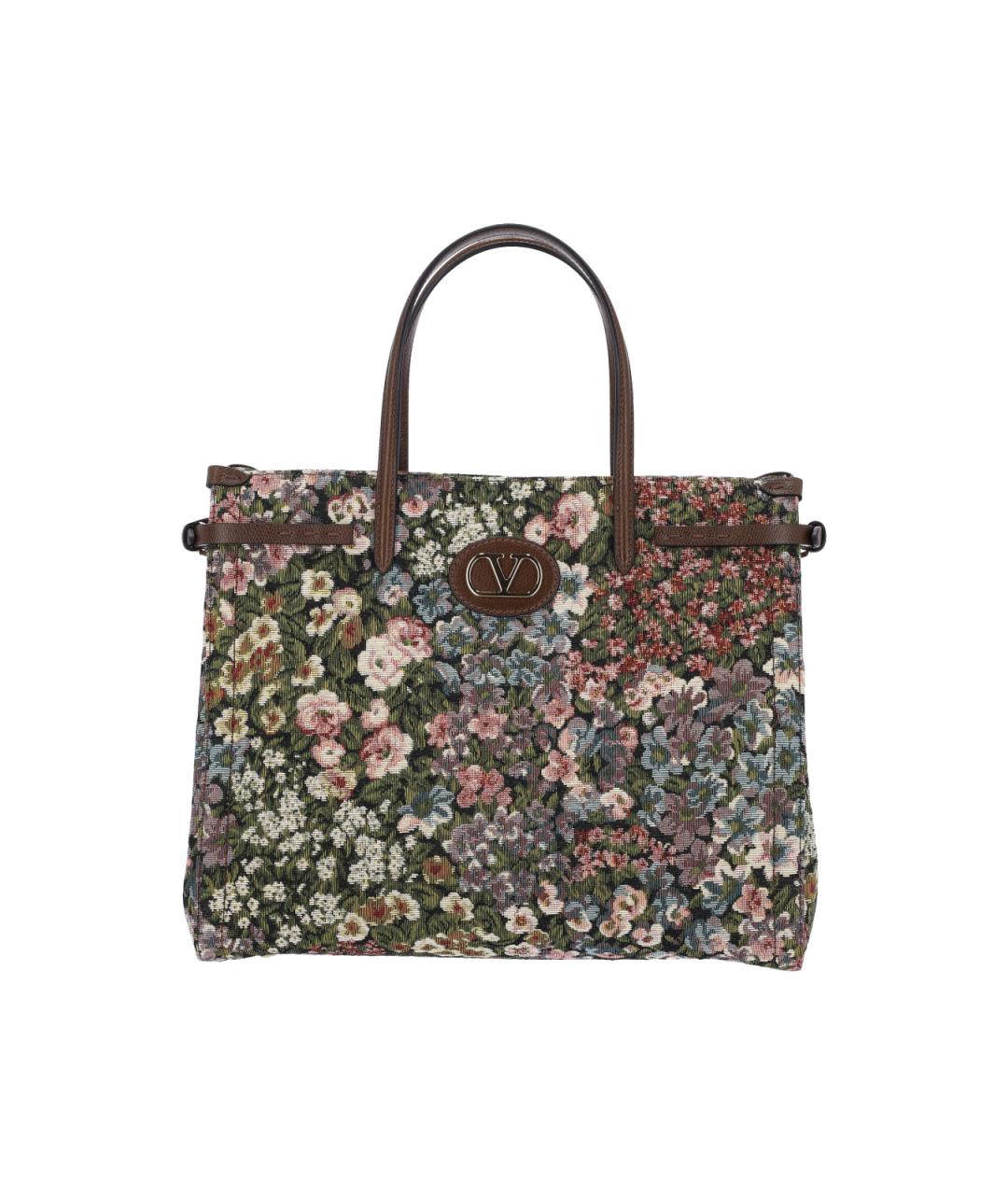 VALENTINO Мульти тканевая сумка тоут, фото 1