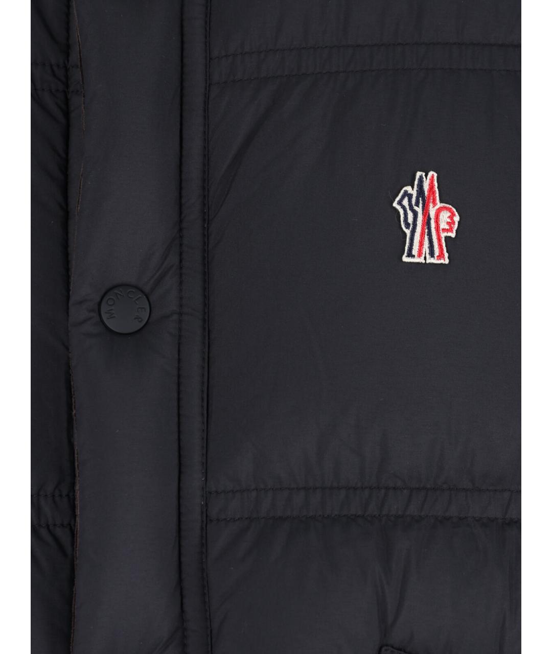 MONCLER GRENOBLE Черный жилет, фото 3