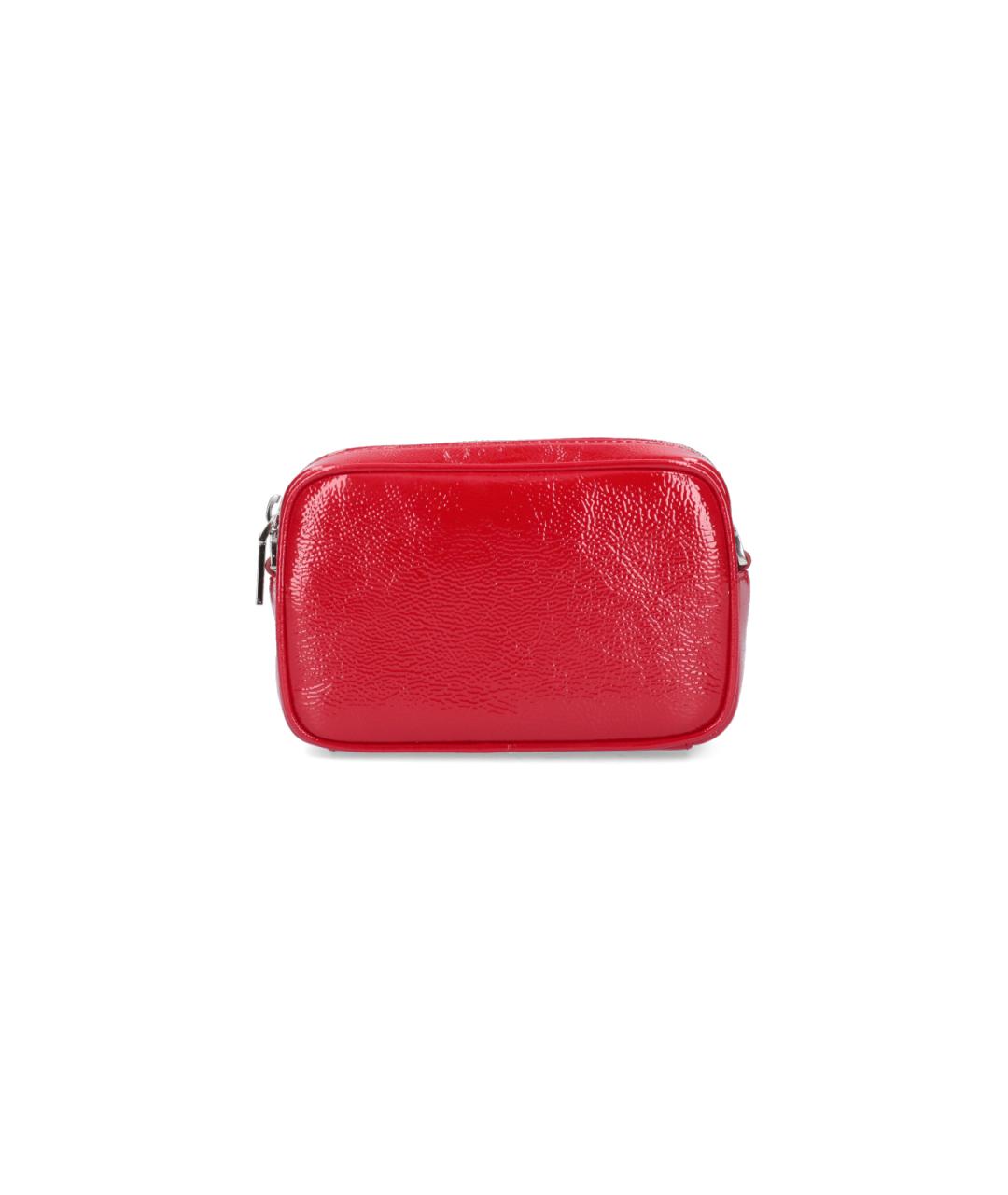 GOLDEN GOOSE DELUXE BRAND Красная кожаная сумка через плечо, фото 3