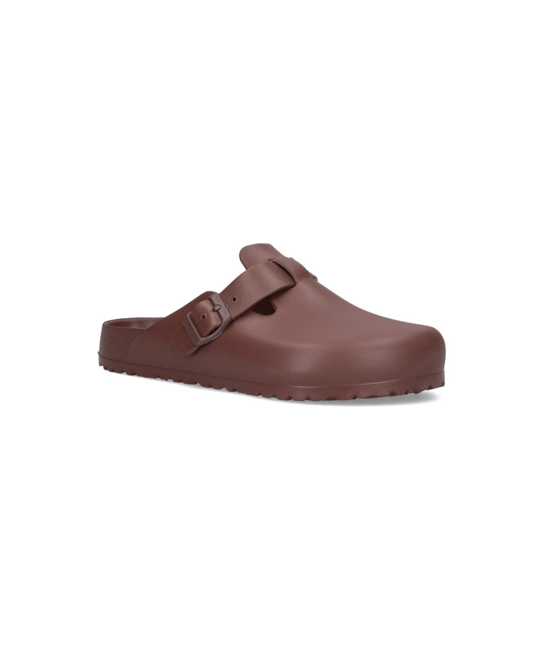 BIRKENSTOCK Коричневые синтетические сандалии, фото 2