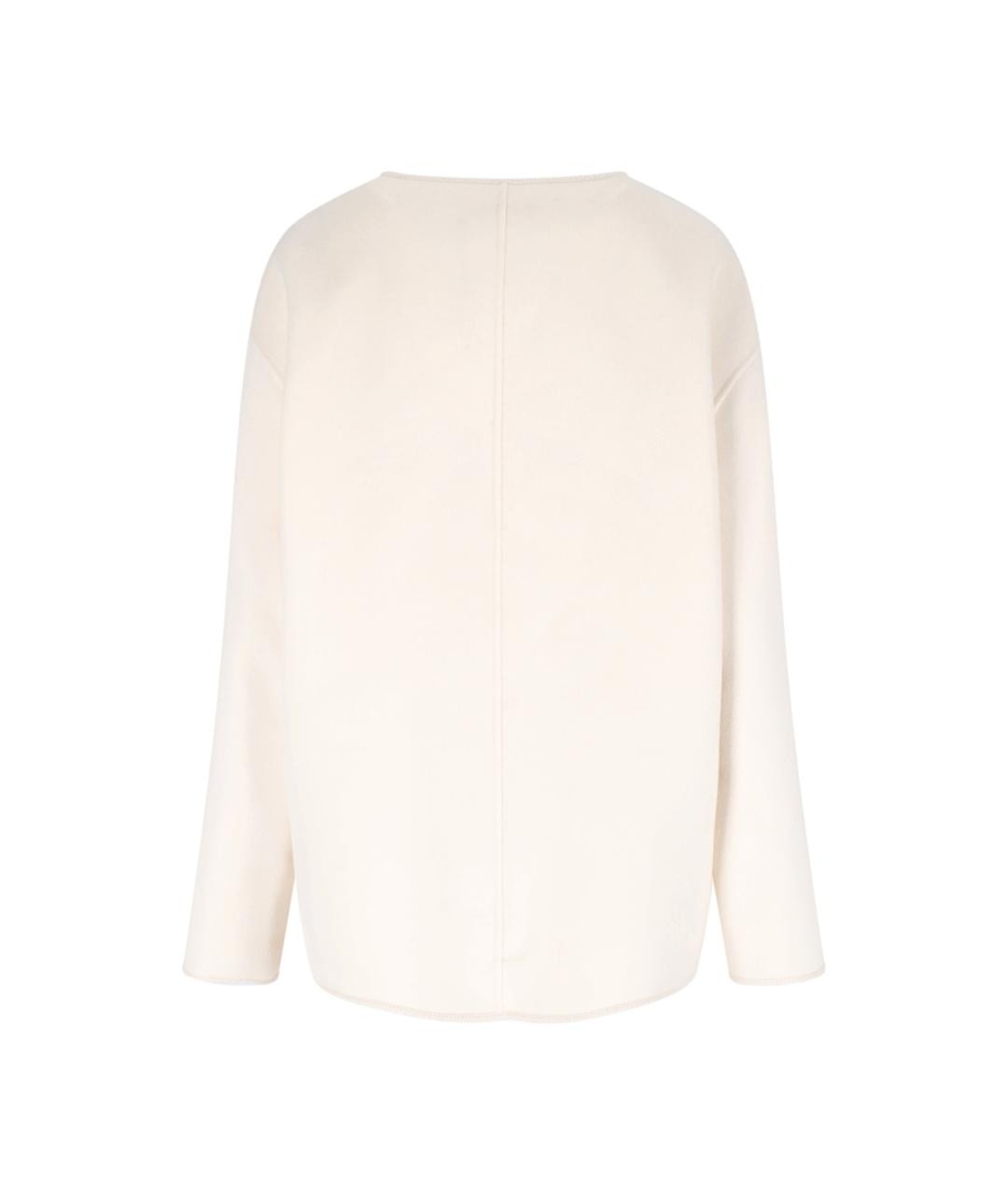 ROHE Бежевое шерстяное пальто, фото 2