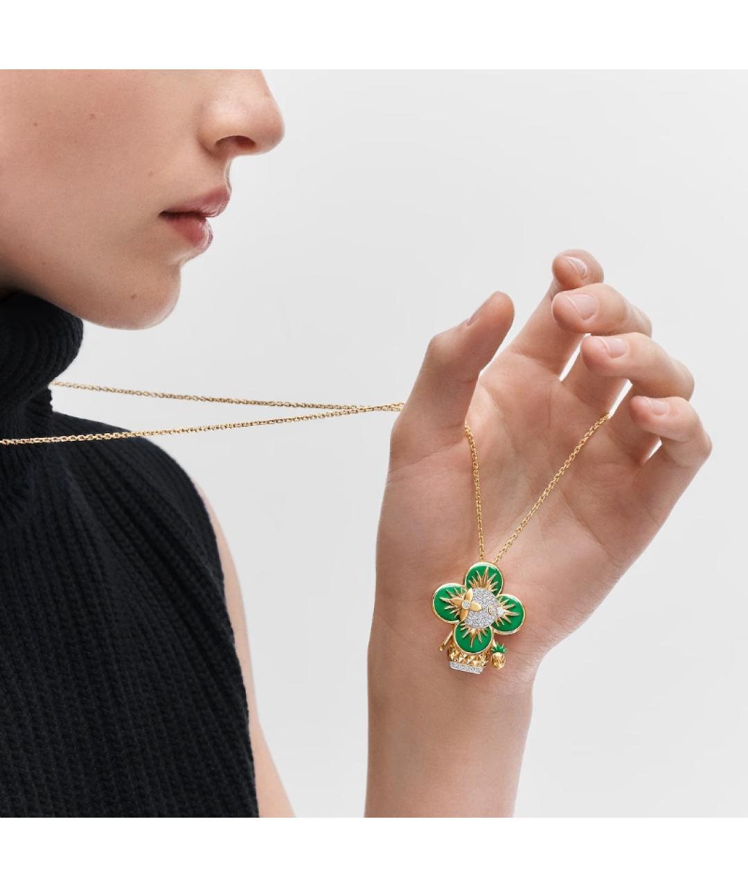 LOUIS VUITTON Золотое колье из желтого золота, фото 6