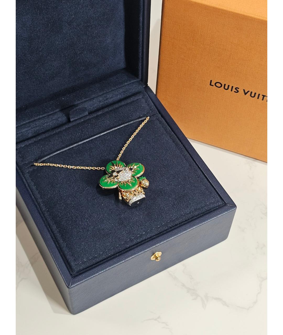 LOUIS VUITTON Золотое колье из желтого золота, фото 7