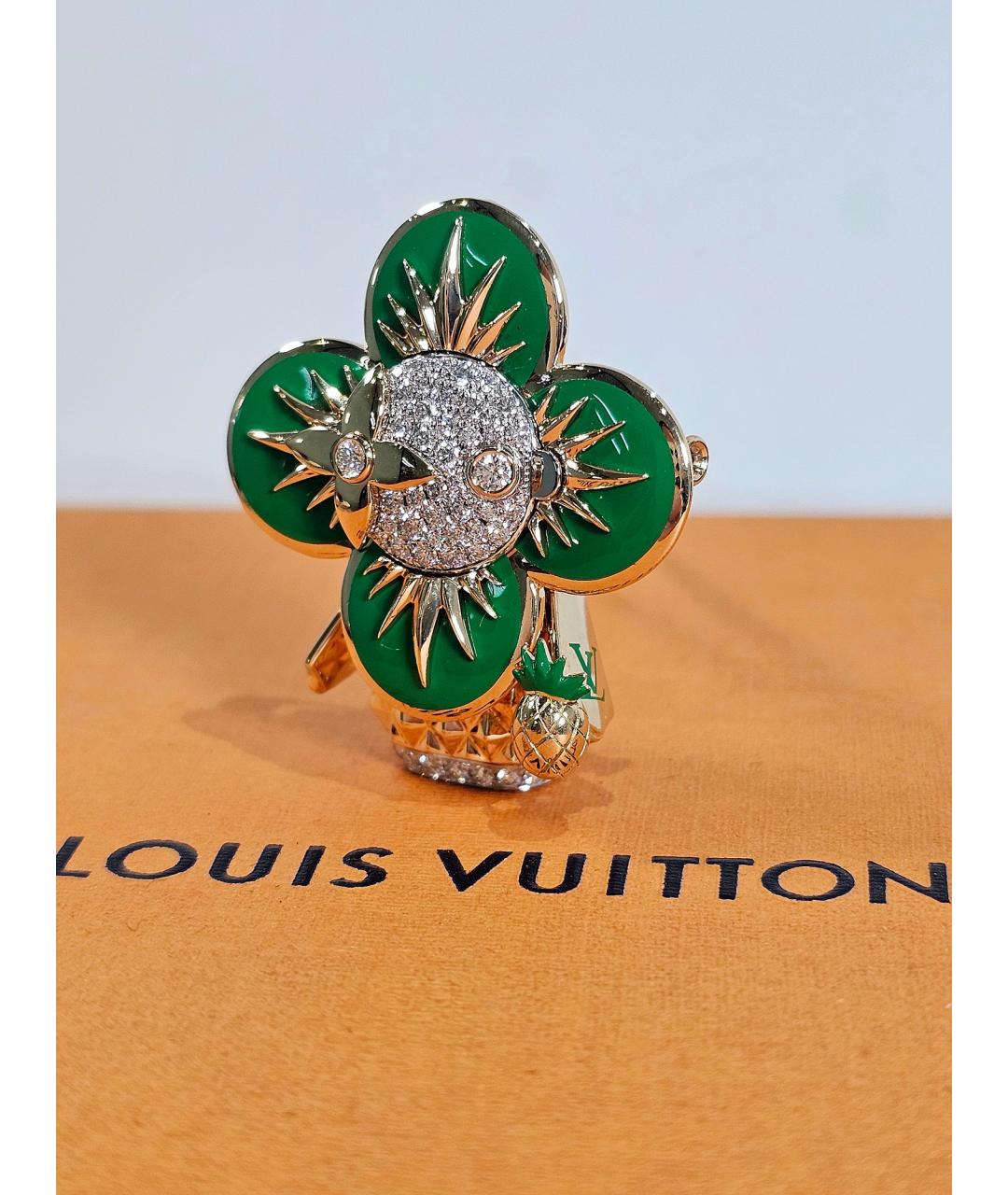 LOUIS VUITTON Золотое колье из желтого золота, фото 4