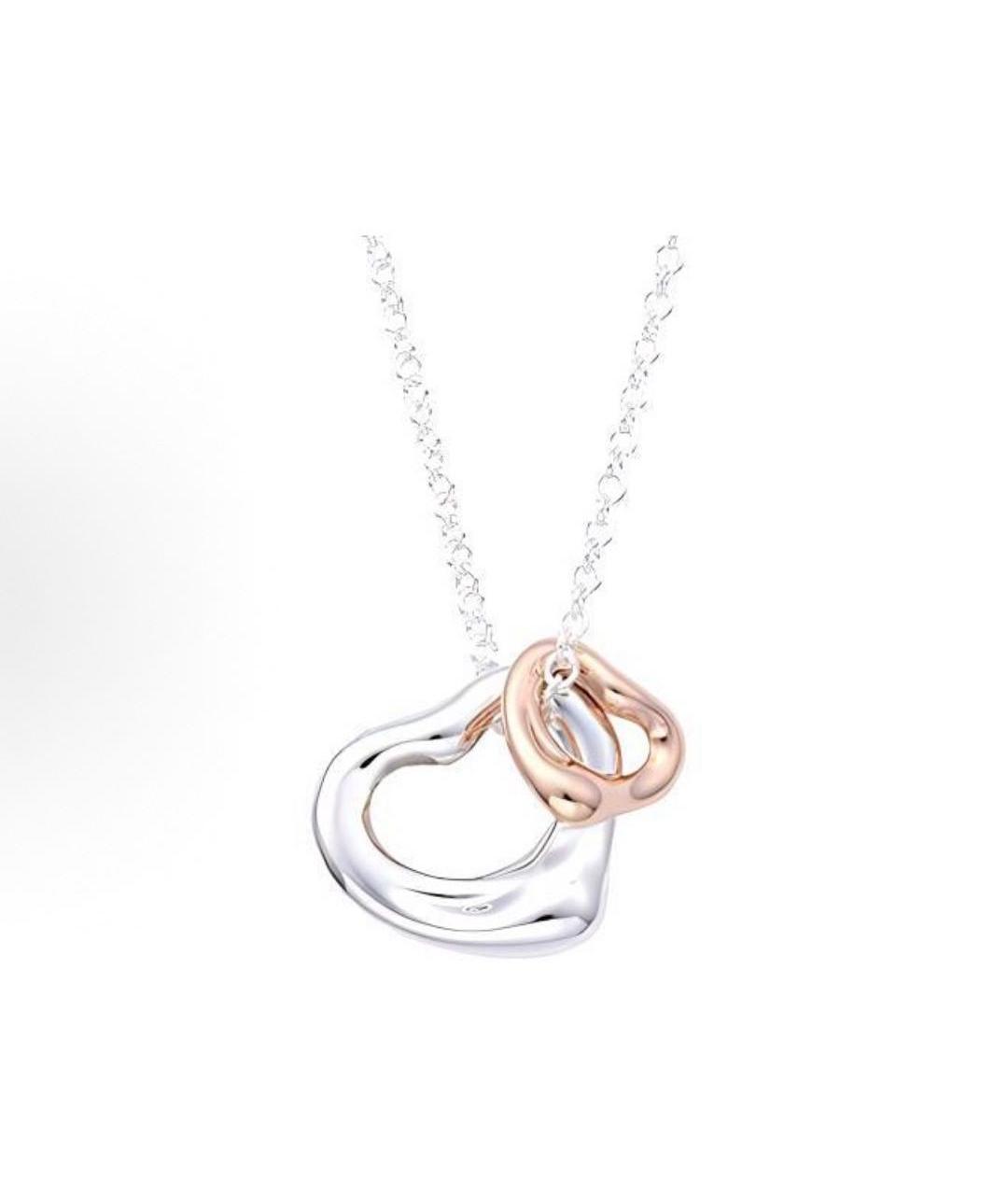 TIFFANY&CO Серебряная подвеска из розового золота, фото 4