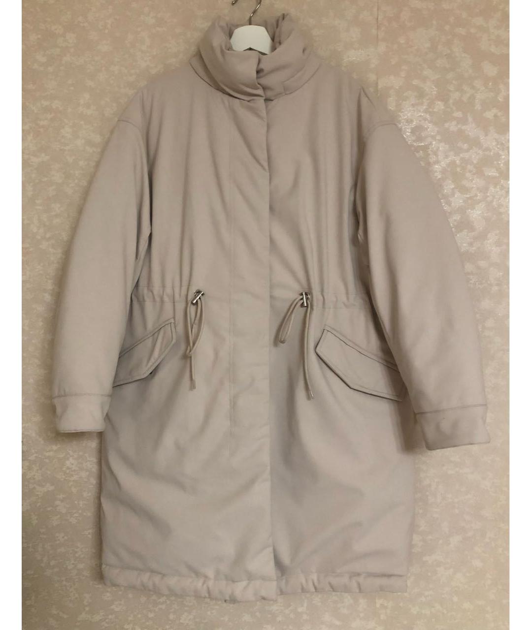 12 STOREEZ Бежевый полиэстеровый пуховик, фото 9