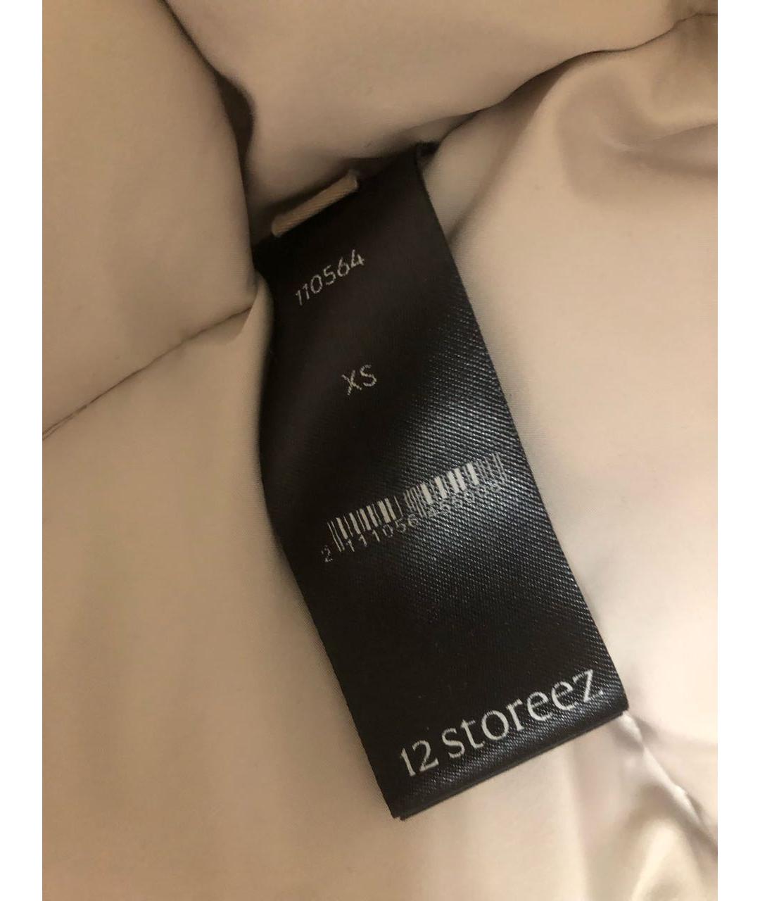 12 STOREEZ Бежевый полиэстеровый пуховик, фото 7