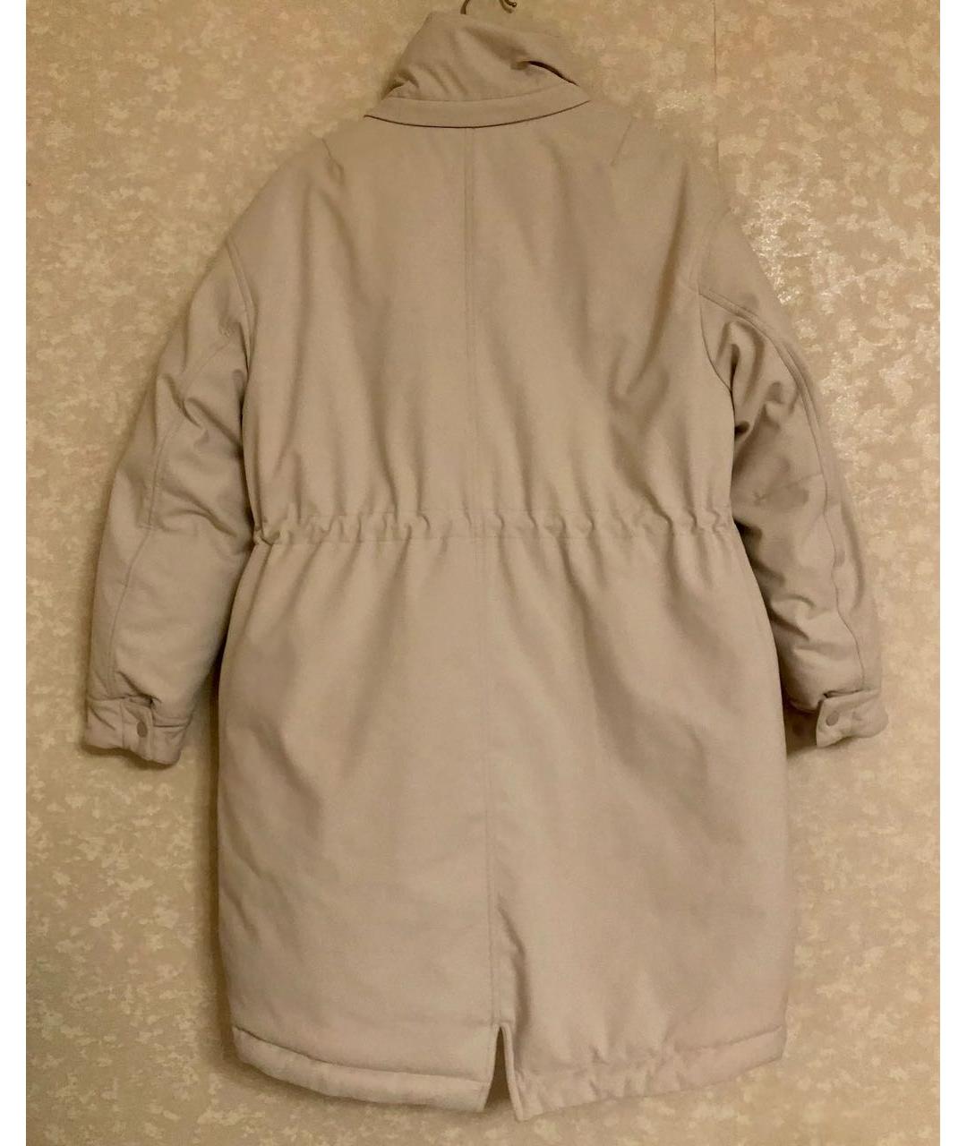 12 STOREEZ Бежевый полиэстеровый пуховик, фото 2