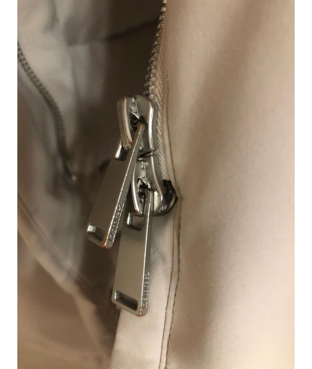 12 STOREEZ Бежевый полиэстеровый пуховик, фото 4