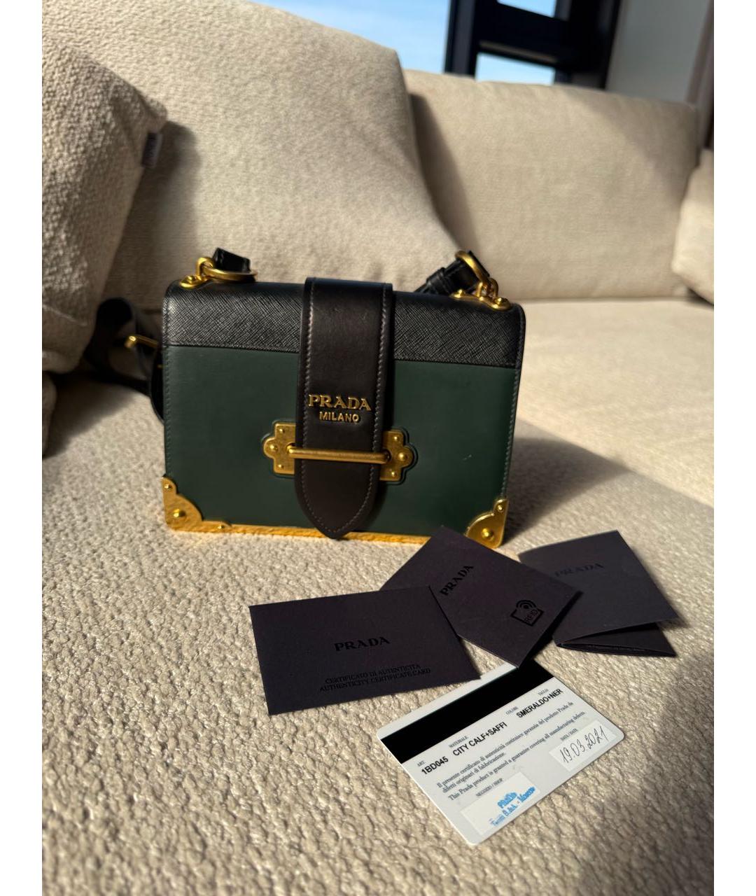 PRADA Мульти кожаная сумка тоут, фото 5