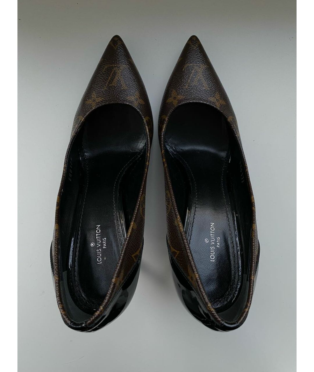 LOUIS VUITTON PRE-OWNED Коричневые кожаные туфли, фото 3