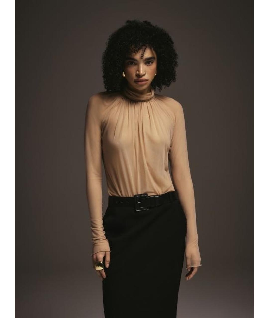 AUTENTIMENTS Бежевое боди, фото 4