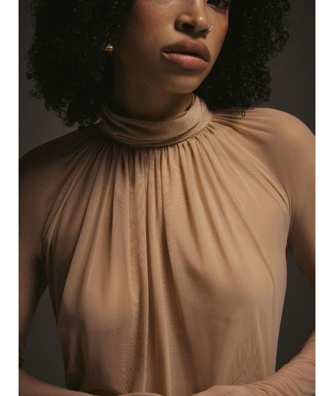 AUTENTIMENTS Бежевое боди, фото 3