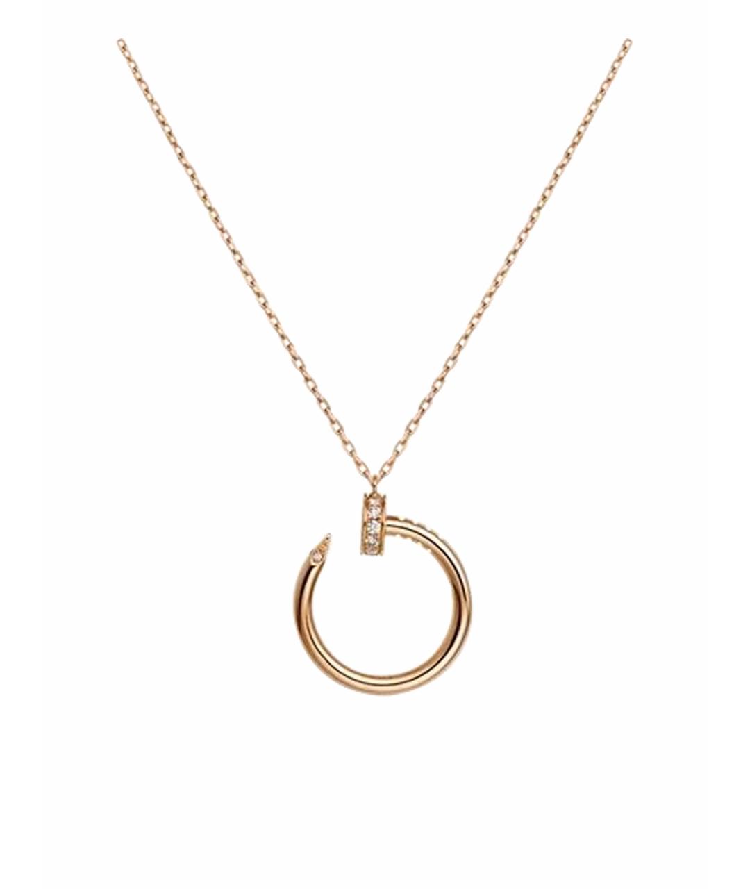 CARTIER Золотая подвеска из розового золота, фото 1