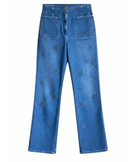 CHANEL Прямые джинсы